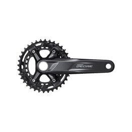 SHIMANO ručice s pretvaračem - DEORE M5100 175mm 36/26 - crna