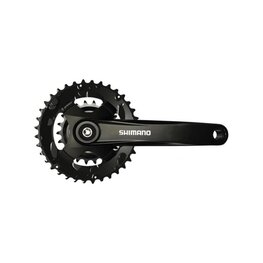 SHIMANO ručice s pretvaračem - ALTUS MT101 75mm 36/22 - crna
