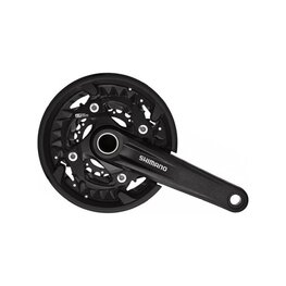 SHIMANO ručice s pretvaračem - MT500 175mm 40/30/22 - crna