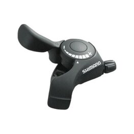 SHIMANO poluga mjenjača - TX30 LEFT 3 - crna