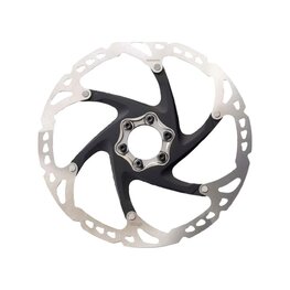 SHIMANO DEORE XT - RT76 203mm - srebrna/crna