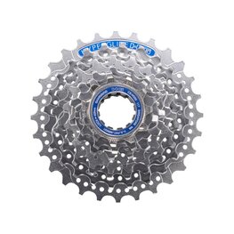 SHIMANO kaseta - CASSETTE HG50 8 12-25 - srebrna