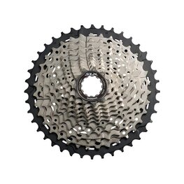 SHIMANO kaseta - CASSETTE SLX M7000 11 11-40 - srebrna/crna