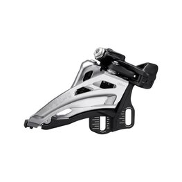 SHIMANO DEORE M4100 SIDE SWING E-TYPE - srebrna/crna