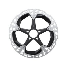 SHIMANO DISC RT-EM910 203mm - srebrna/crna