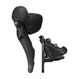 SHIMANO pomicanje - DUAL CONTROL GRX L 2x12 - crna