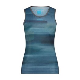 SHIMANO majica bez rukava - VERTEX SL - plava