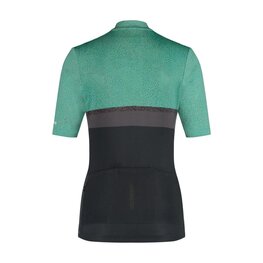 SHIMANO dres kratkih rukava - SUMIRE - zelena/siva