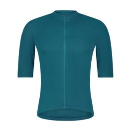SHIMANO dres kratkih rukava - ELEMENTO - tirkizna
