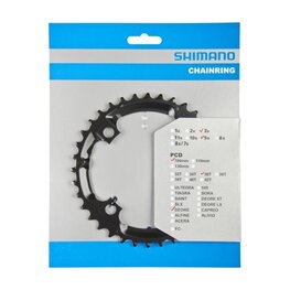 SHIMANO lančanik - DEORE M590 36 - crna