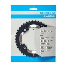 SHIMANO lančanik - DEORE XT M785 38 - crna