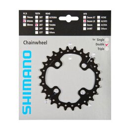 SHIMANO lančanik - SLX M670 26 - crna