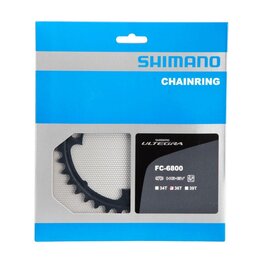 SHIMANO lančanik - ULTEGRA 6800 36 - crna