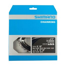 SHIMANO lančanik - DEORE XT M8000 38 - crna