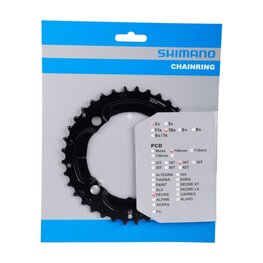 SHIMANO lančanik - DEORE M617/627 36 - crna