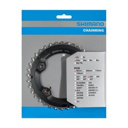 SHIMANO lančanik - SLX M7000 36 - crna