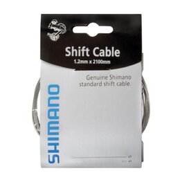 SHIMANO sajla mjenjača - CABLE 1,2x2100 mm - srebrna