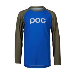 POC dres dugih rukava ljetni - ESSENTIAL MTB - plava/zelena