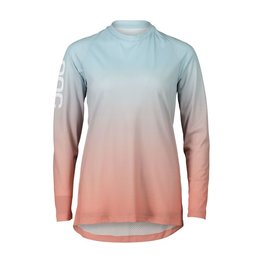 POC dres dugih rukava ljetni - ESSENTIAL MTB LITE  - crvena/svjetloplava