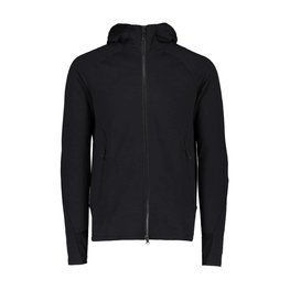 POC dukserica - MERINO ZIP HOOD - crna