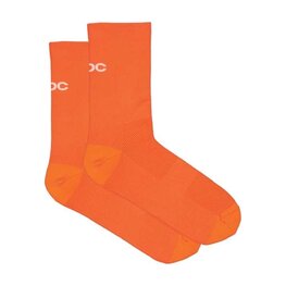 POC čarape klasične - CADENCE ROAD SOCKS - narančasta