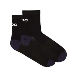 POC čarape klasične - CADENCE ROAD AIR SOCKS - crna