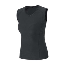 GORE majica bez rukava - BASE LAYER - crna