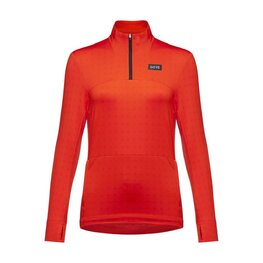 GORE majica dugih rukava - EVERYDAY THERMO 1/4-ZIP WMN - narančasta