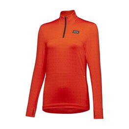 GORE majica dugih rukava - EVERYDAY THERMO 1/4-ZIP WMN - narančasta