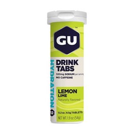 GU prehrana - HYDRATION DRINK TABS 54 G LEMON/LIME