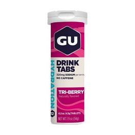 GU prehrana - HYDRATION DRINK TABS 54 G TRIBERRY
