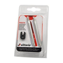 VITTORIA naslon - VALVE EXTENSION 60 MM BLISTER 2 PCS. IN ALU + SPANNER