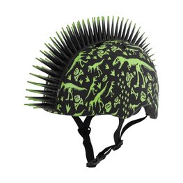 BELL kaciga - T-REX - crna/zelena