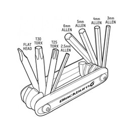 BLACKBURN alati - GRID 8 - crna