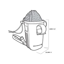 BLACKBURN torba - OUTPOST - crna