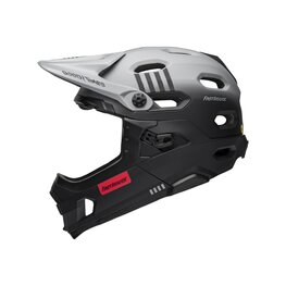 BELL kaciga - SUPER DH - siva/crna