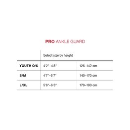 G-FORM štitnici za gležnjeve - PRO - crna