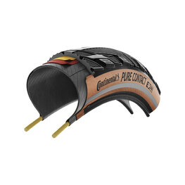 CONTINENTAL PURE CONTACT 28x1.75 - crna/smeđa