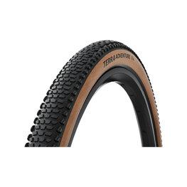 CONTINENTAL plašt - TERRA ADVENTURE TRAIL GRIP 700X45C - smeđa/crna