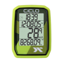 CICLOSPORT tahometar - PROTOS 105 - zelena