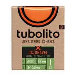 TUBOLITO zračnica - X-TUBO CX/GRAVEL 28/700C - SV60 - narančasta