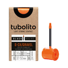 TUBOLITO zračnica - S-TUBO CX/GRAVEL BLACK - SV42 - narančasta