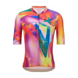 SANTINI dres kratkih rukava - UNICO - crvena/žuta/narančasta