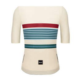 SANTINI dres kratkih rukava - BENGAL EVO - bjelokosna