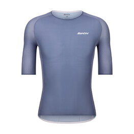 SANTINI dres kratkih rukava - SUPER LITE - siva