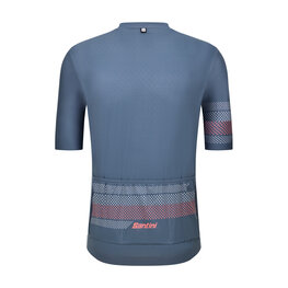 SANTINI dres kratkih rukava - IDEA - siva