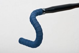 BIKERIBBON traka za upravljač - CORK GEL - plava