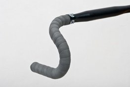 BIKERIBBON traka za upravljač - CORK GEL - siva