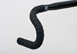 BIKERIBBON traka za upravljač - CORK PLUS - crna