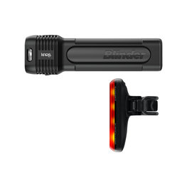KNOG set svjetala - BLINDER PRO 1300/R150 - crna